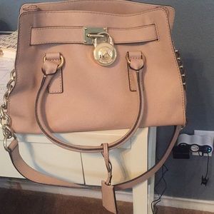 Tan Michael Kors purse